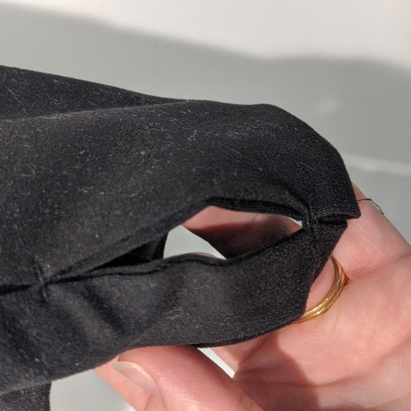 Women's black full zip sweatshirt - Picture 4 of 4